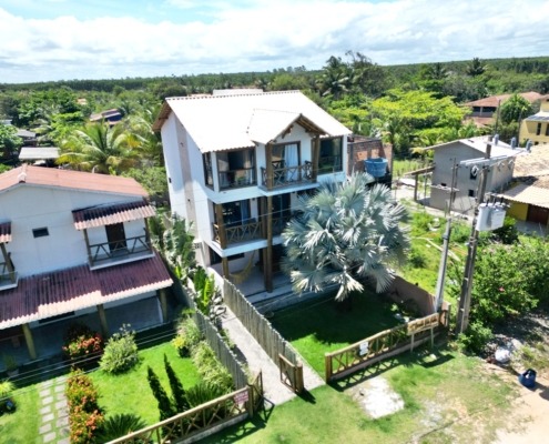 Vista aérea Triplex com 6 suítes